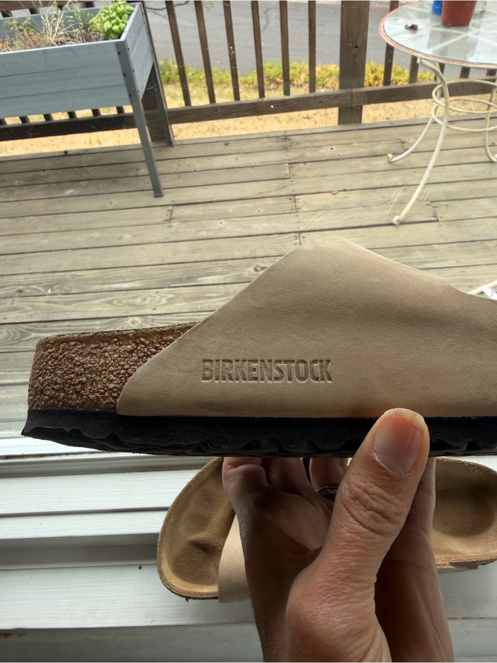 Birkenstock Big Buckle Arizona in Sandcastle - Picture 4 of 7